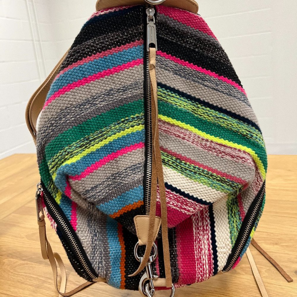 Rebecca Minkoff Julian Backpack - Multicolored Stripes